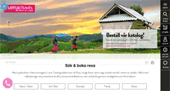 Desktop Screenshot of lotustravel.se